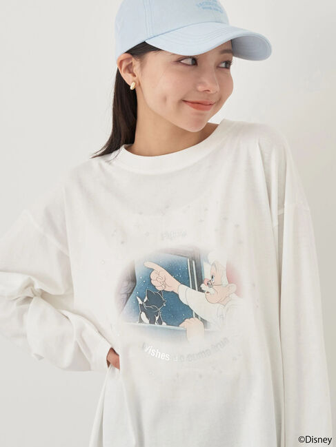 earth music&ecology「フィガロ/きらきらプリントロンT」|Tシャツ・カットソー|