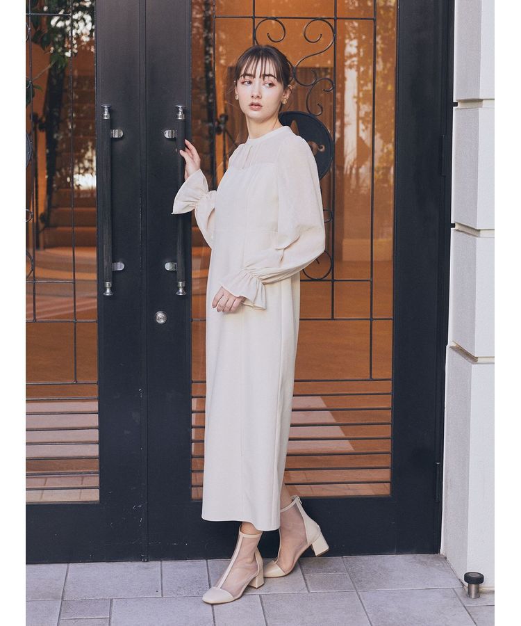 earth music&ecology「シアードットドッキングワンピース」|ワンピース|