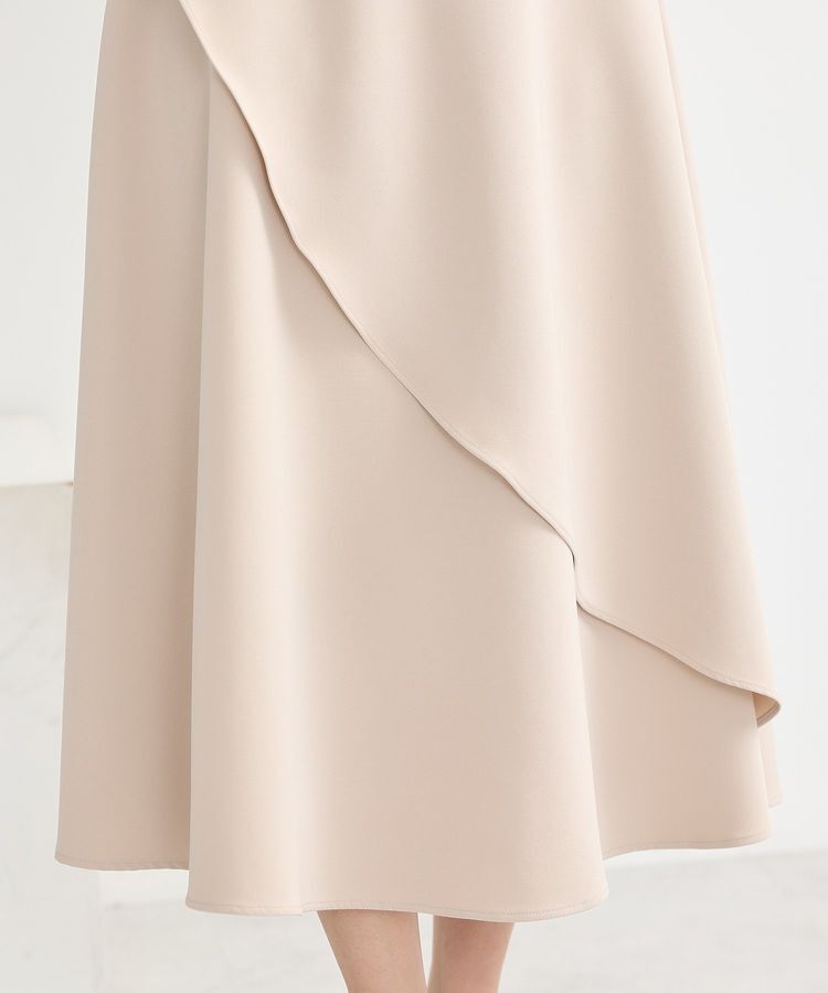 earth music&ecology「ベルト付きアシンメトリースカート」|フレア|