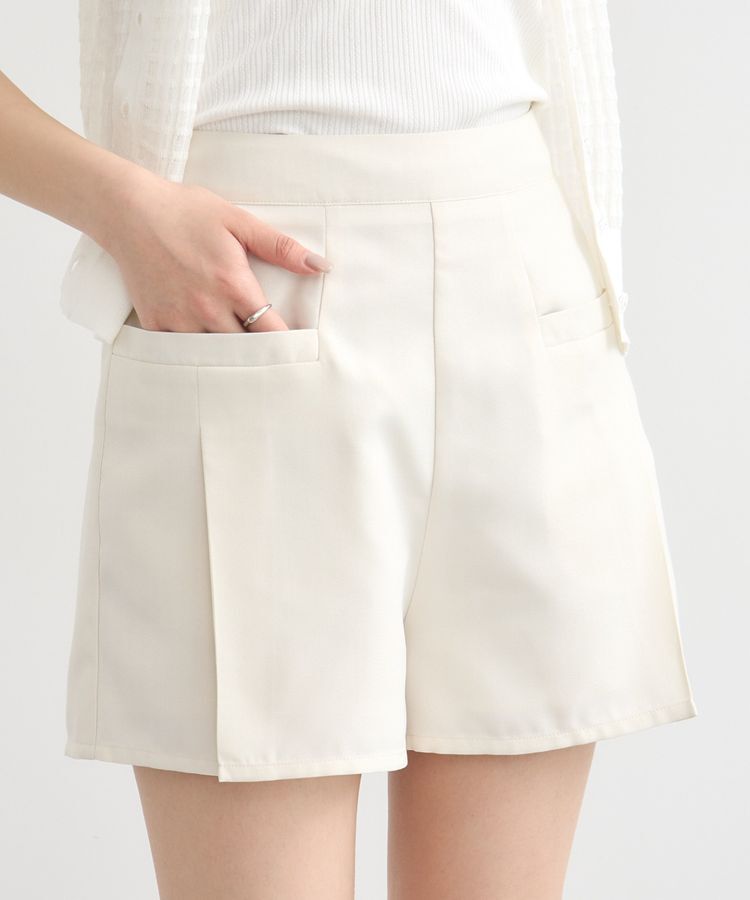 earth music&ecology「ポケットデザインショートパンツ」|その他|Ivory