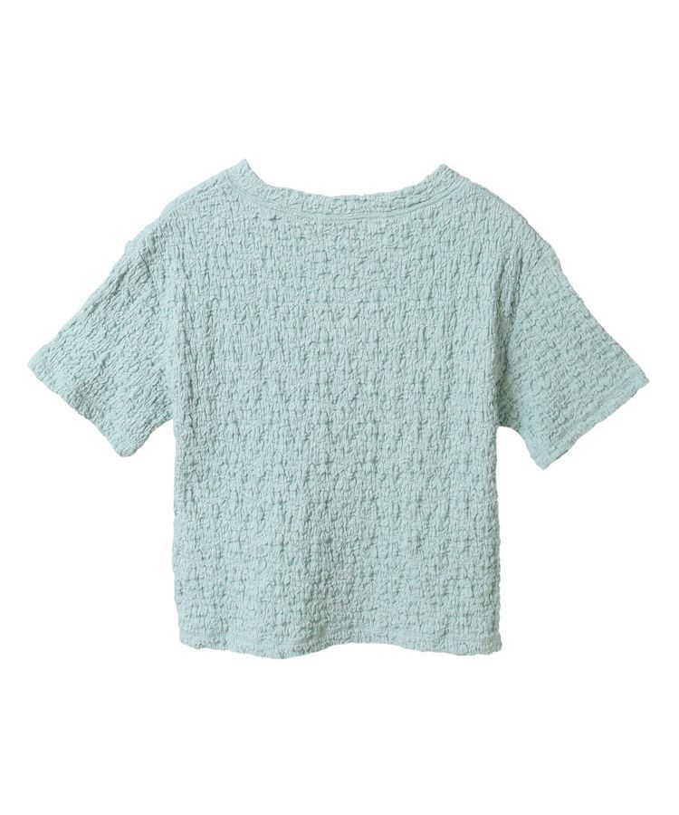 earth music&ecology「ぽこぽこプリントコンパクトプルオーバー」|Tシャツ・カットソー|