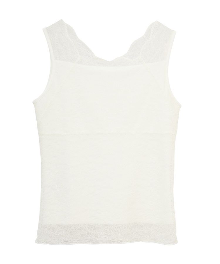 earth music&ecology「接触冷感2wayレースタンクトップ」|キャミソール|