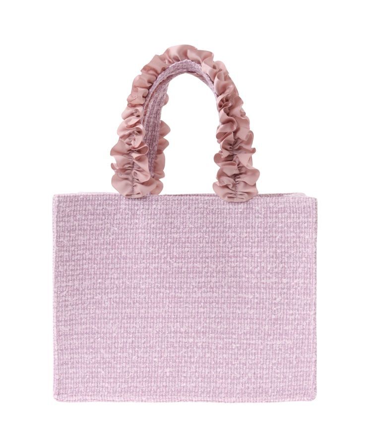 Maison de FLEUR「EC限定ツイードスクエアトートSバッグ」|トートバッグ|