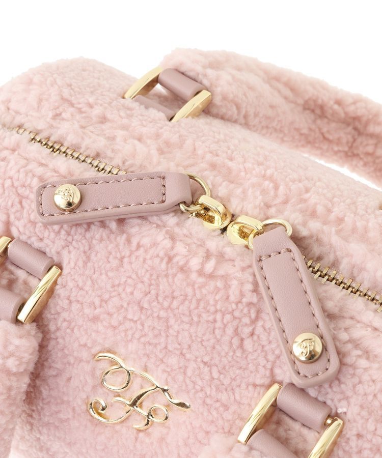 Maison de FLEUR「EC限定フェイクファーボストンバッグ」|ハンドバッグ|