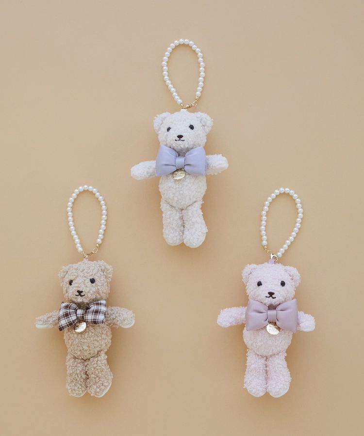 Maison de FLEUR「【限定カラーあり】リボンベアチャーム」|その他|