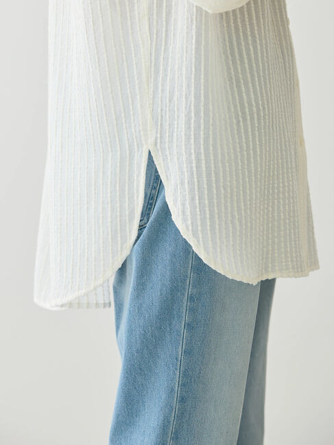 AMERICAN HOLIC「ドビーストライプシャツ」|シャツ・ブラウス|