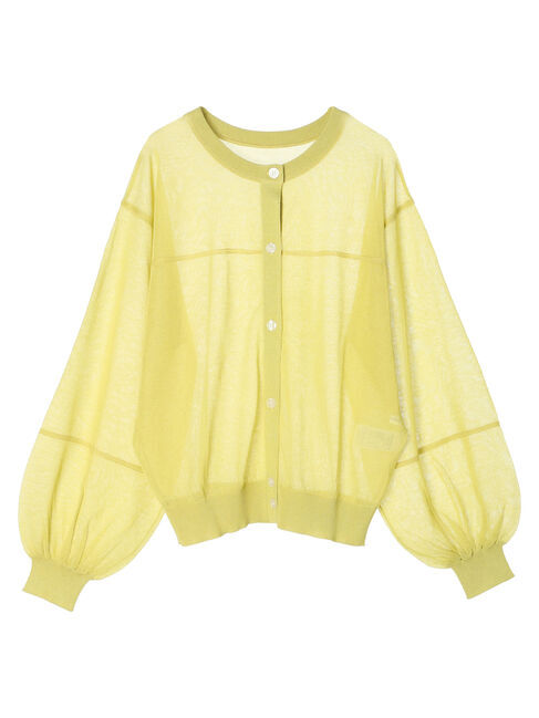 AMERICAN HOLIC「接触冷感2WAYシアーニットカーディガン」|カーディガン|