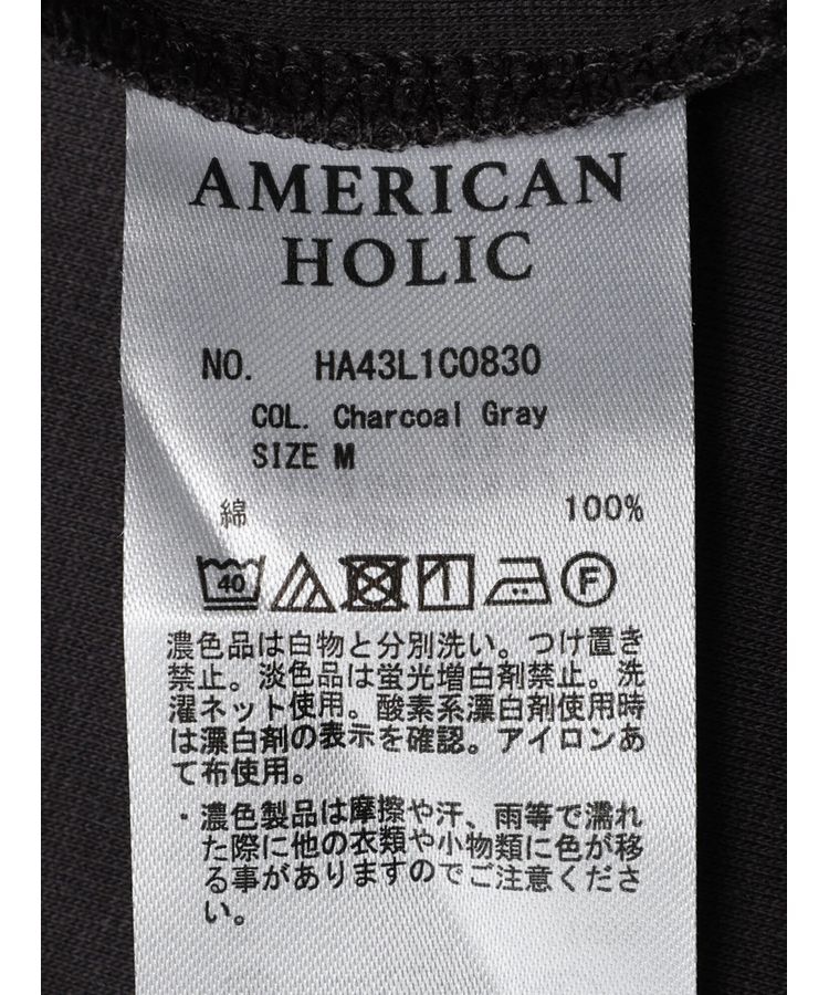 AMERICAN HOLIC「カフタン5分袖カットプルオーバー」|Tシャツ・カットソー|