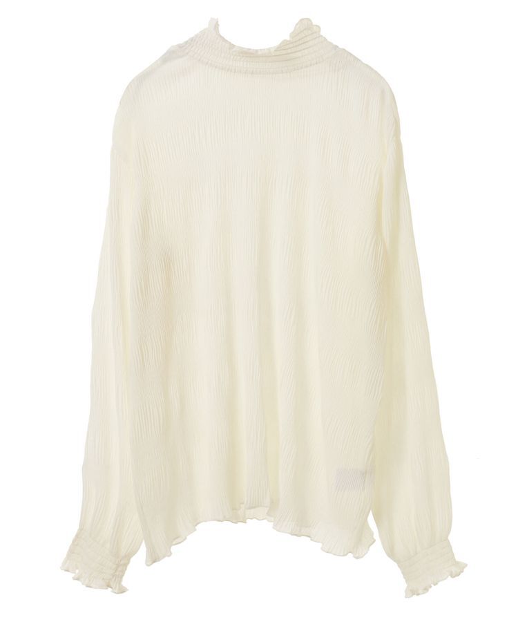 AMERICAN HOLIC「マジョリカプリーツハイネックブラウス」|シャツ・ブラウス|