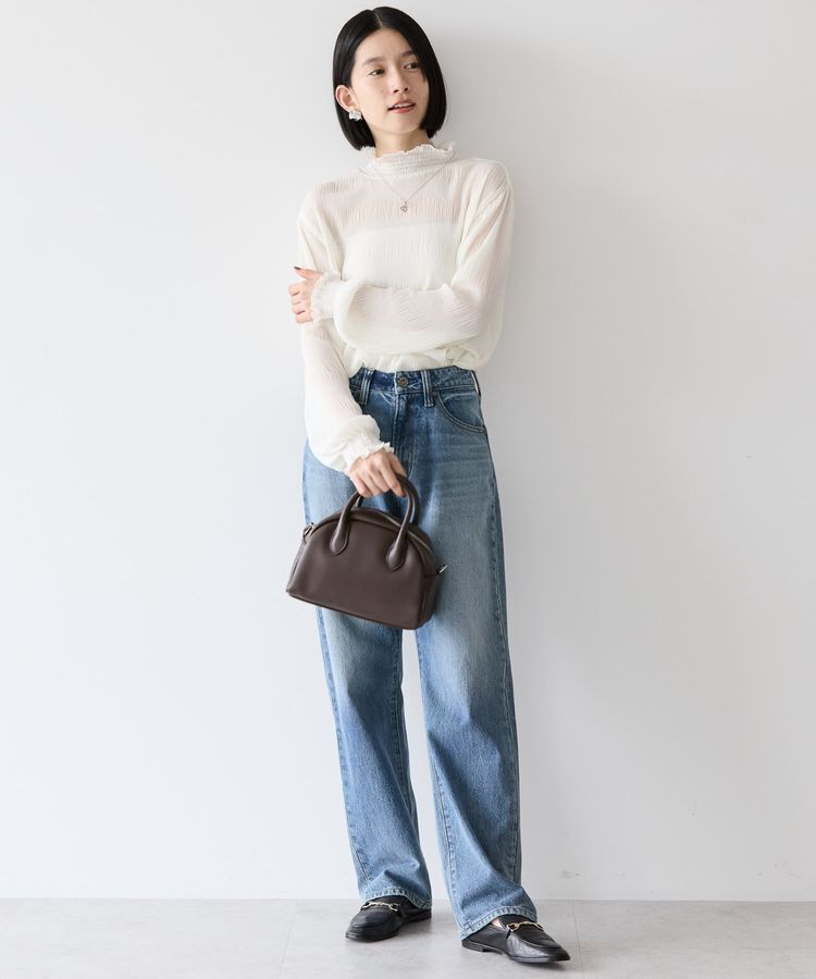 AMERICAN HOLIC「マジョリカプリーツハイネックブラウス」|シャツ・ブラウス|