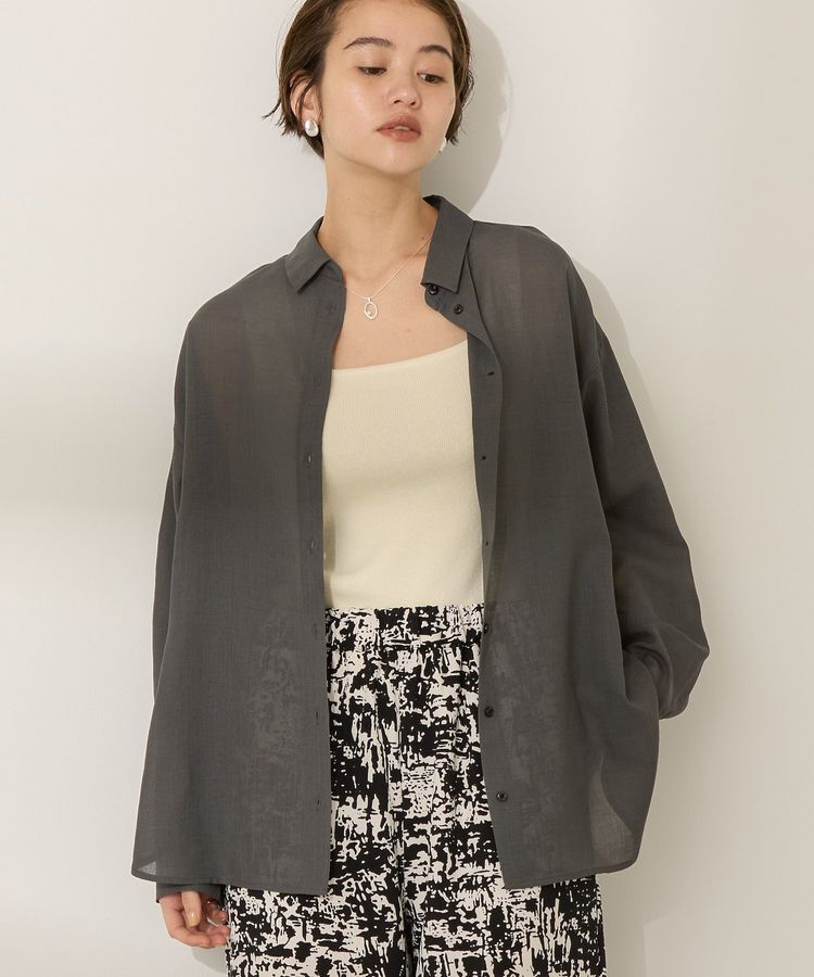 AMERICAN HOLIC「シアーボイルレギュラーシャツ」|シャツ・ブラウス|