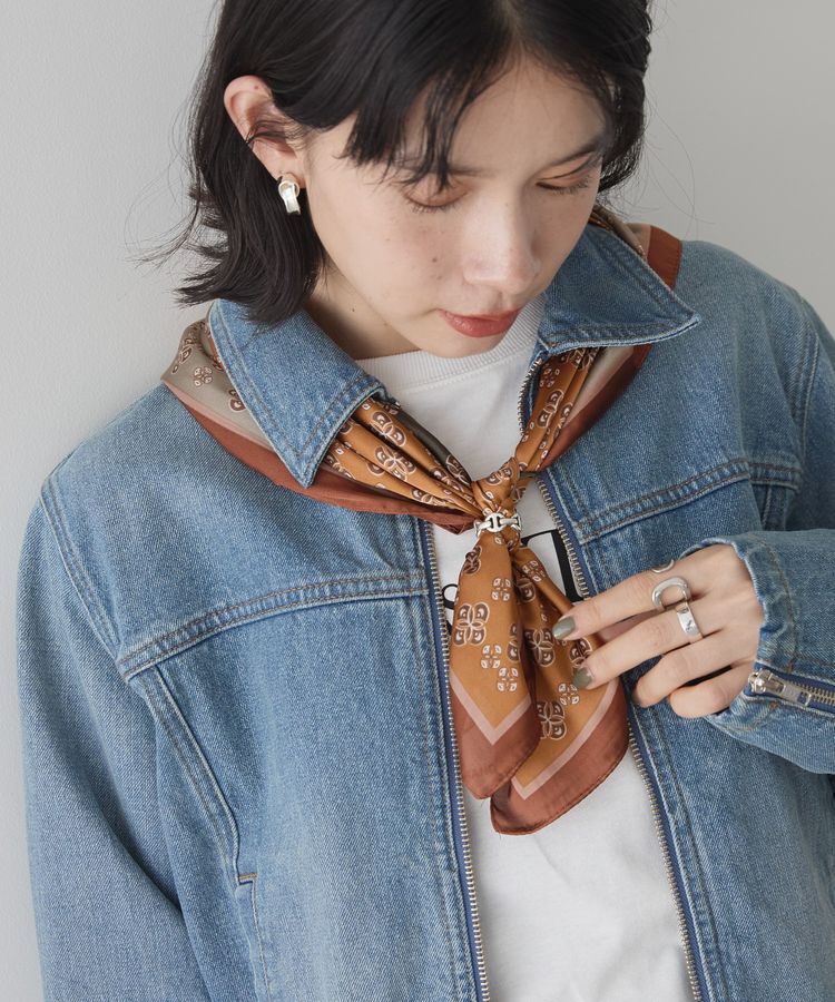 AMERICAN HOLIC「小紋柄アソートスカーフ」|バンダナ・スカーフ|Beige