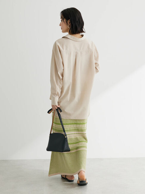  「綿麻混レギュラーシャツ」|シャツ・ブラウス|