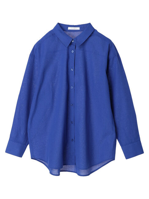  「綿麻混レギュラーシャツ」|シャツ・ブラウス|