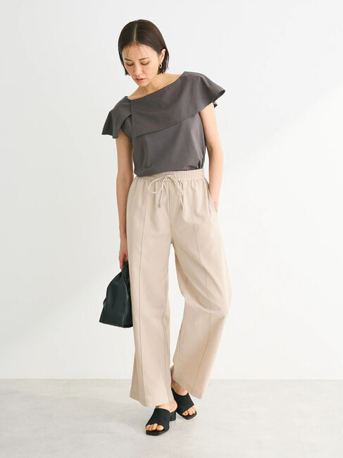 Green Parks「オフショル風カットプルオーバー」|Tシャツ・カットソー|