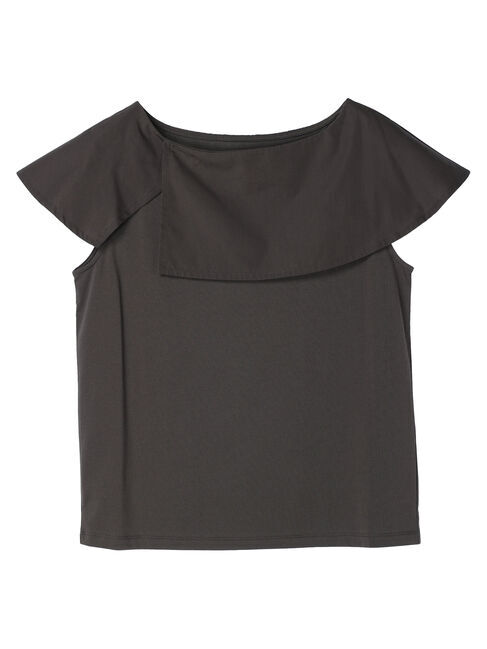 Green Parks「オフショル風カットプルオーバー」|Tシャツ・カットソー|