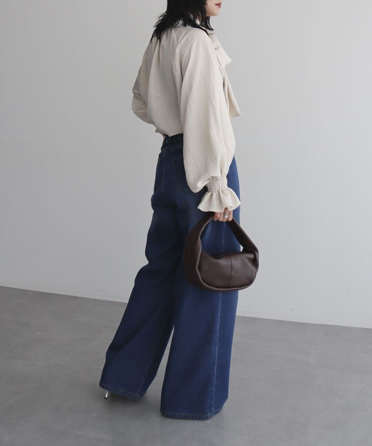 AnriettMusee「ボウタイリボンブラウス」|シャツ・ブラウス|