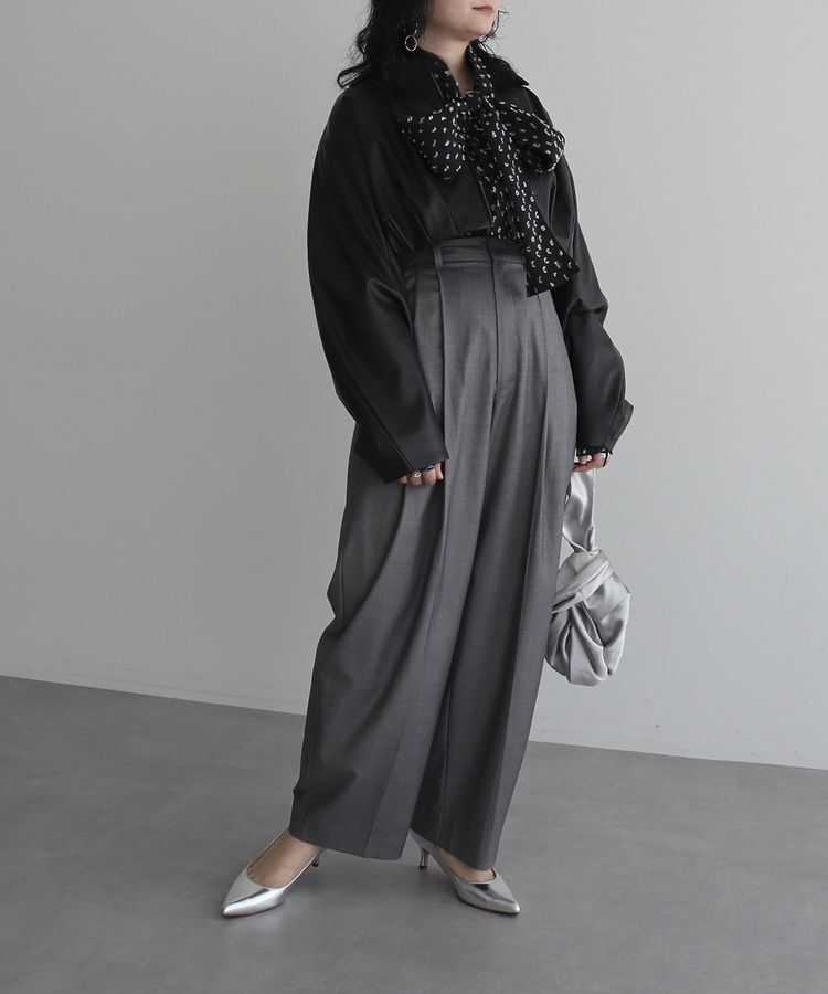 AnriettMusee「ボウタイリボンブラウス」|シャツ・ブラウス|