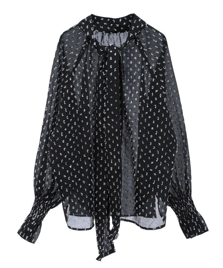 AnriettMusee「ボウタイリボンブラウス」|シャツ・ブラウス|