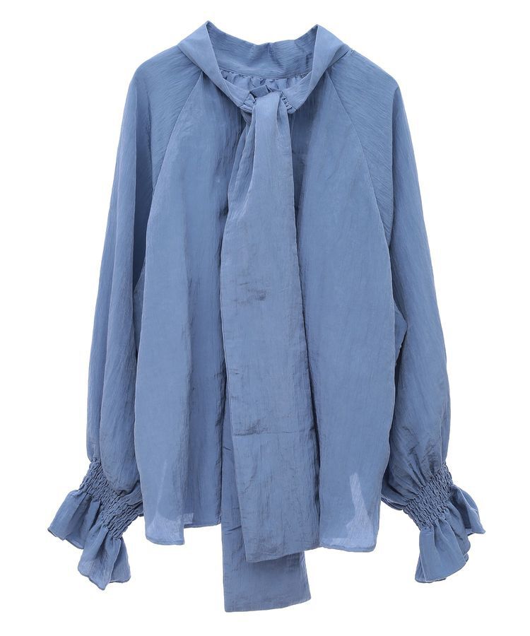 AnriettMusee「ボウタイリボンブラウス」|シャツ・ブラウス|