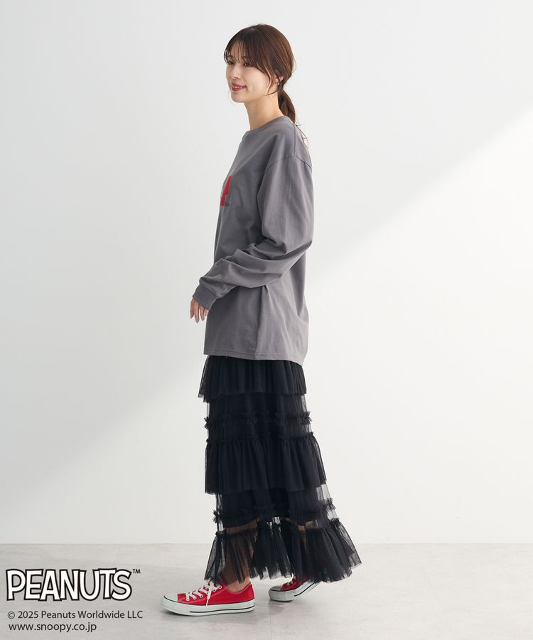 Green Parks「■PEANUTS クロスステッチロンT」|Tシャツ・カットソー|