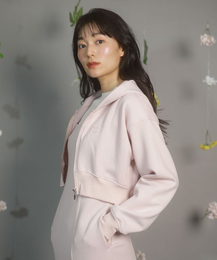 Green Parks「dazzlin SET2点パーカー+キャミワンピース」|ワンピース|