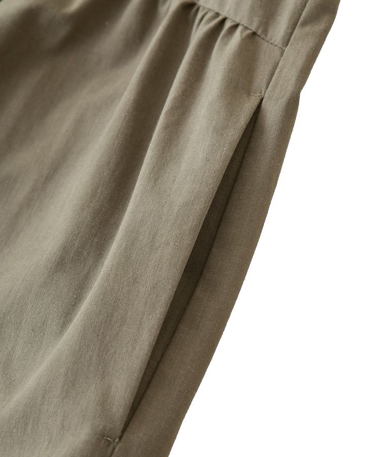 Green Parks「■ESCAR 刺繍スリーブギャザーワンピース」|ワンピース|