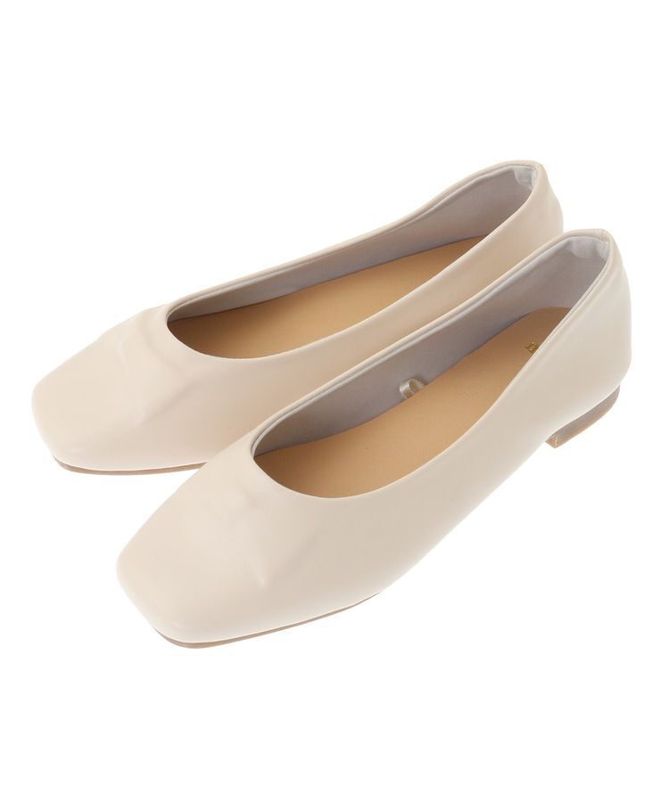 Green Parks「・minia リボンバレエシューズ」|その他|Ivory