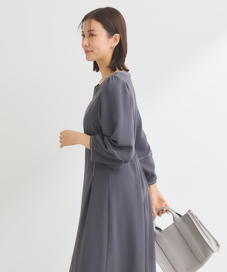 Green Parks「・ELENCARE DUEボリュームスリーブワンピース」|ワンピース|