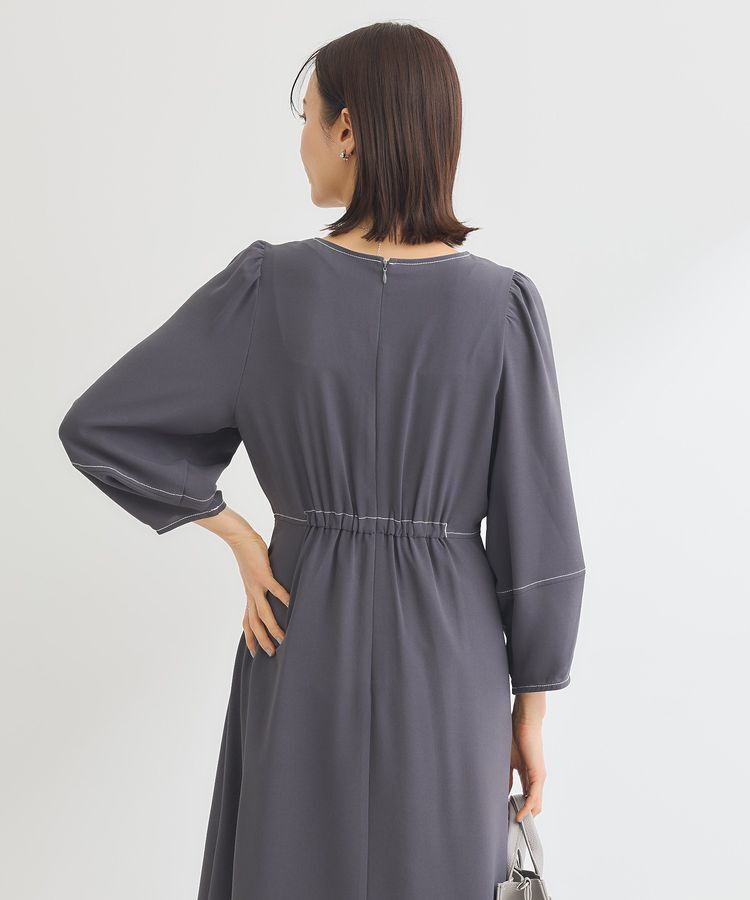 Green Parks「・ELENCARE DUEボリュームスリーブワンピース」|ワンピース|