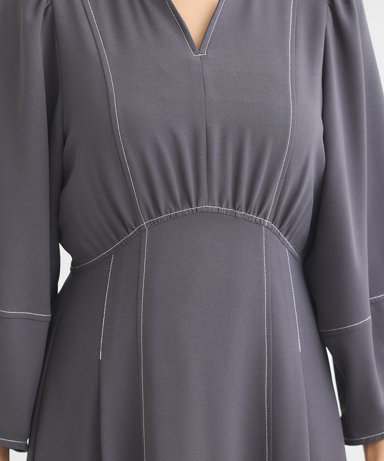 Green Parks「・ELENCARE DUEボリュームスリーブワンピース」|ワンピース|