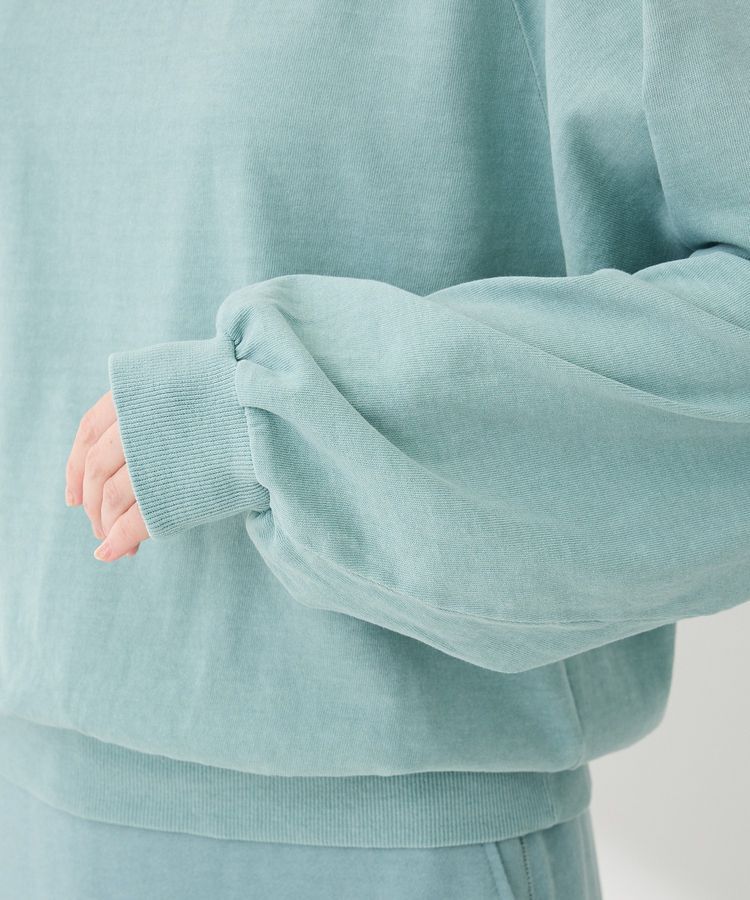 Green Parks「ピグメントボートネックプルオーバー」|Tシャツ・カットソー|