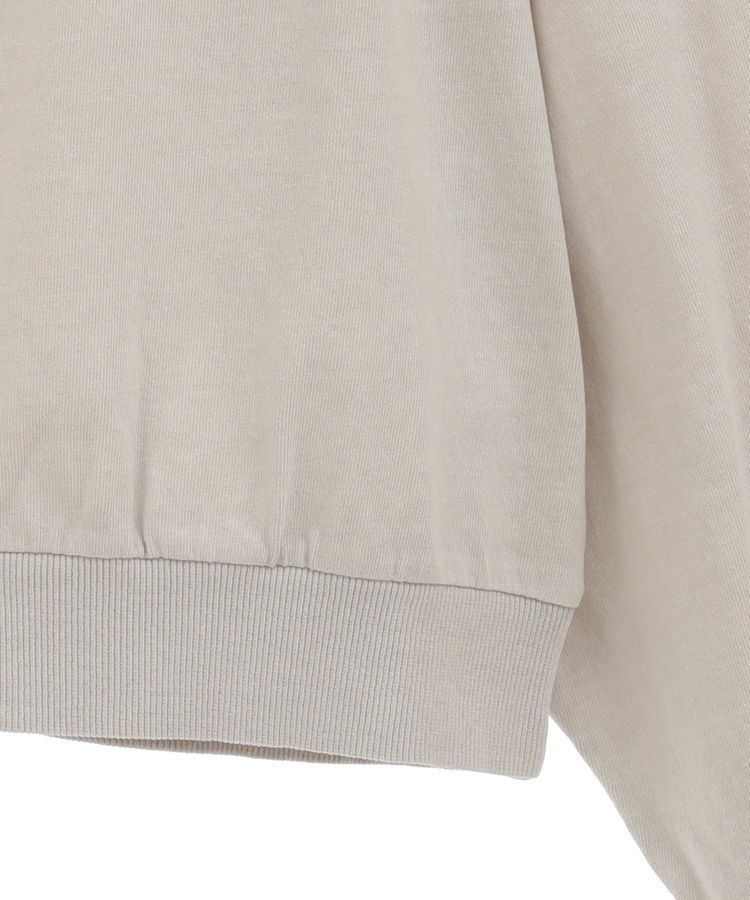 Green Parks「ピグメントボートネックプルオーバー」|Tシャツ・カットソー|