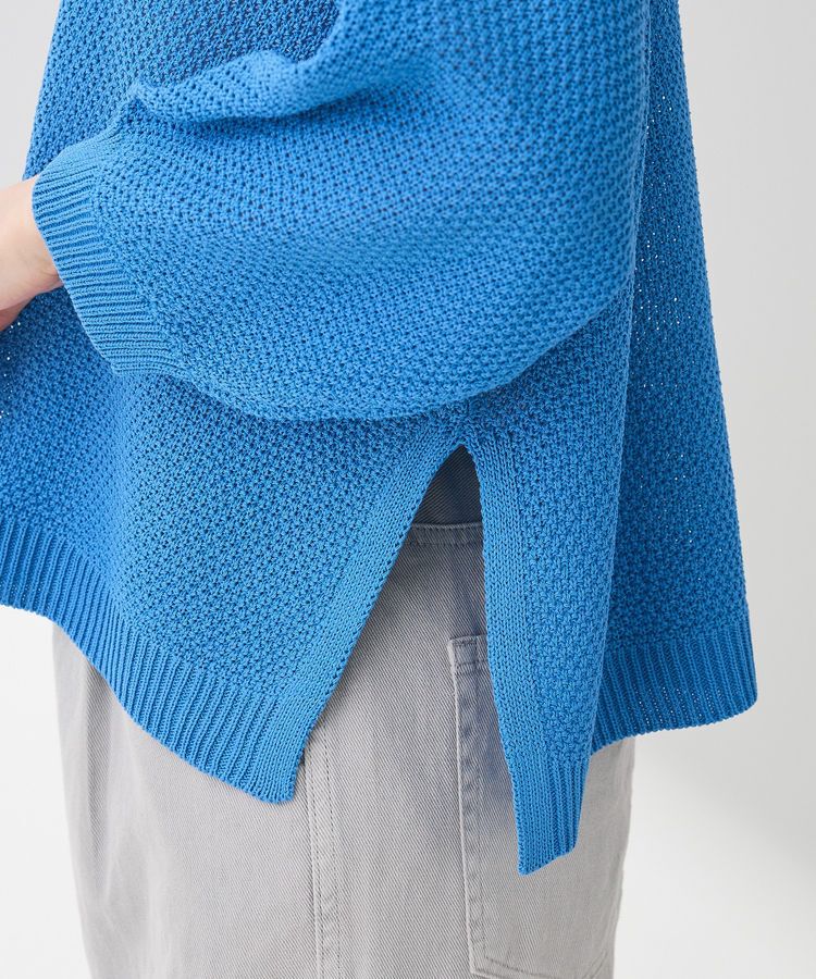 Green Parks「かのこボートネック7分袖ニットプルオーバー」|ニット・セーター|