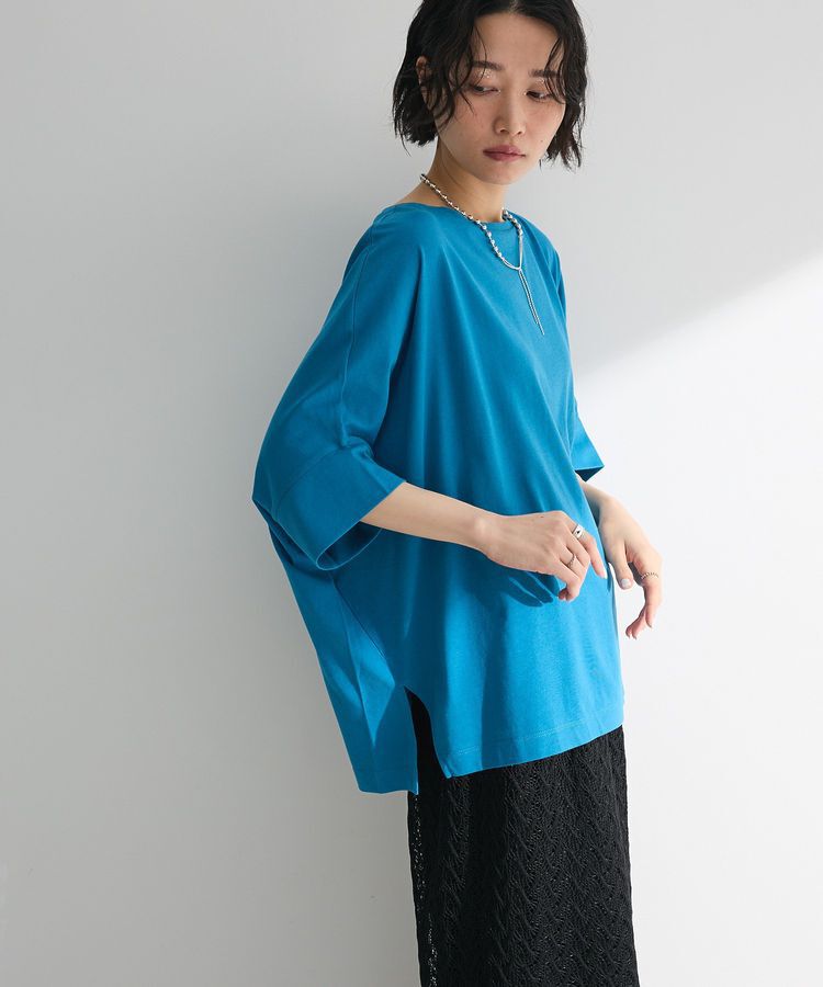 Green Parks「冷やっとすずやかドルマンプルオーバー」|Tシャツ・カットソー|