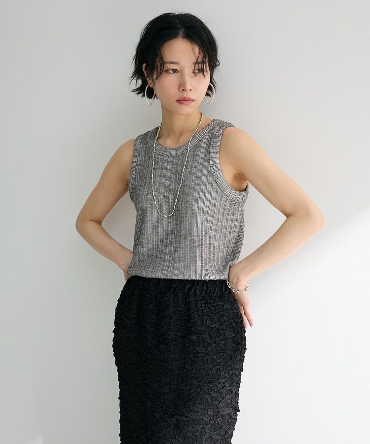 Green Parks「メランジタンクトップ」|インナー|