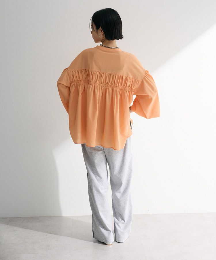 armonia「シャーリングスキッパーシャツ」|シャツ・ブラウス|