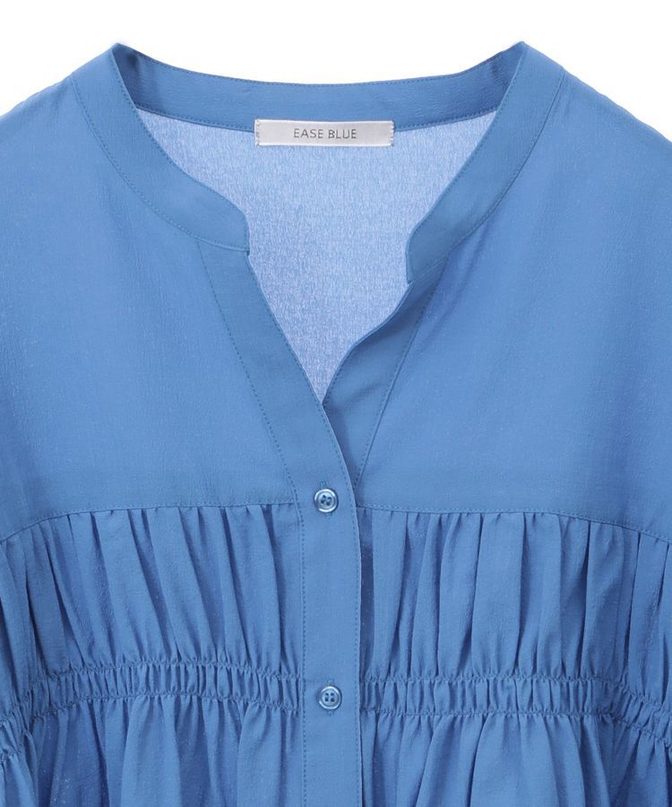 armonia「シャーリングスキッパーシャツ」|シャツ・ブラウス|