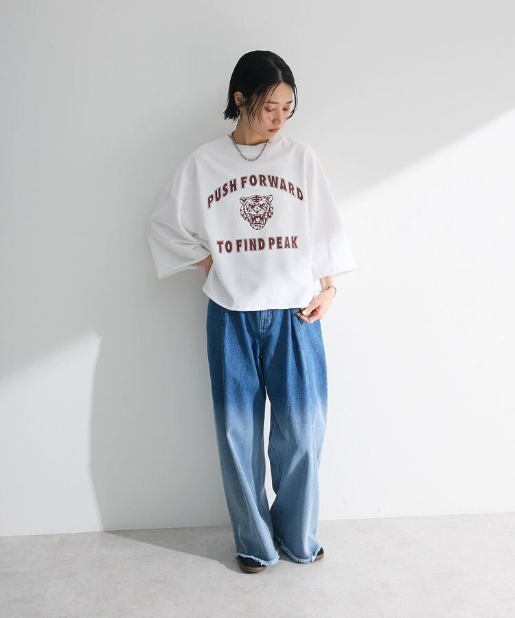 Green Parks「・SUGAR SPOON TORApt7分袖スウェット」|スウェット・ジャージ|