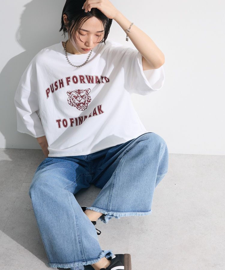 Green Parks「・SUGAR SPOON TORApt7分袖スウェット」|スウェット・ジャージ|