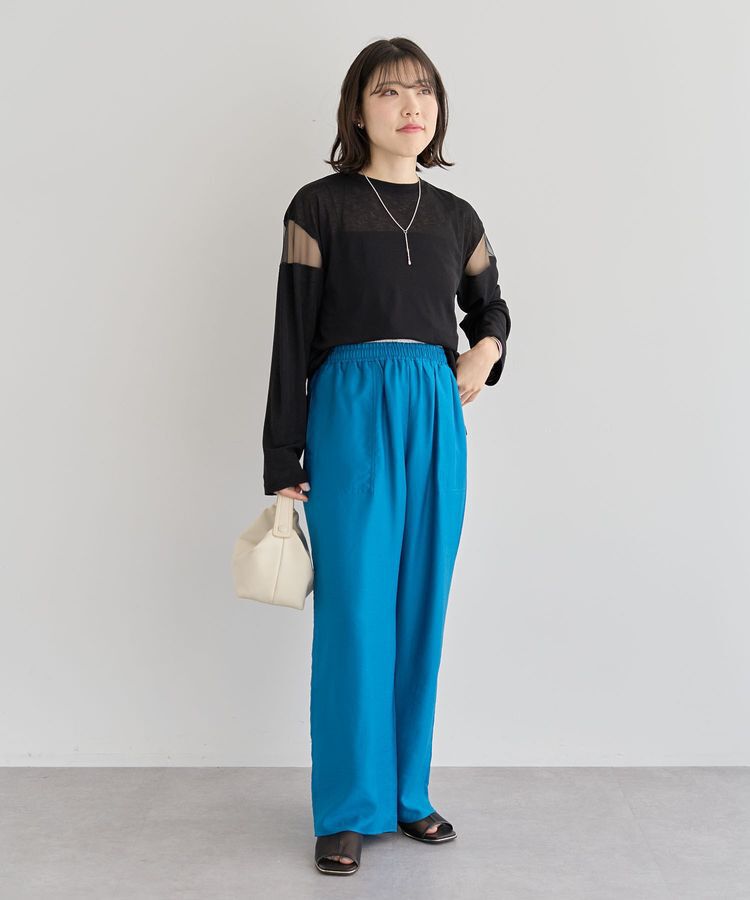 Green Parks「接触冷感ウエストレイヤードツイルパンツ」|その他|