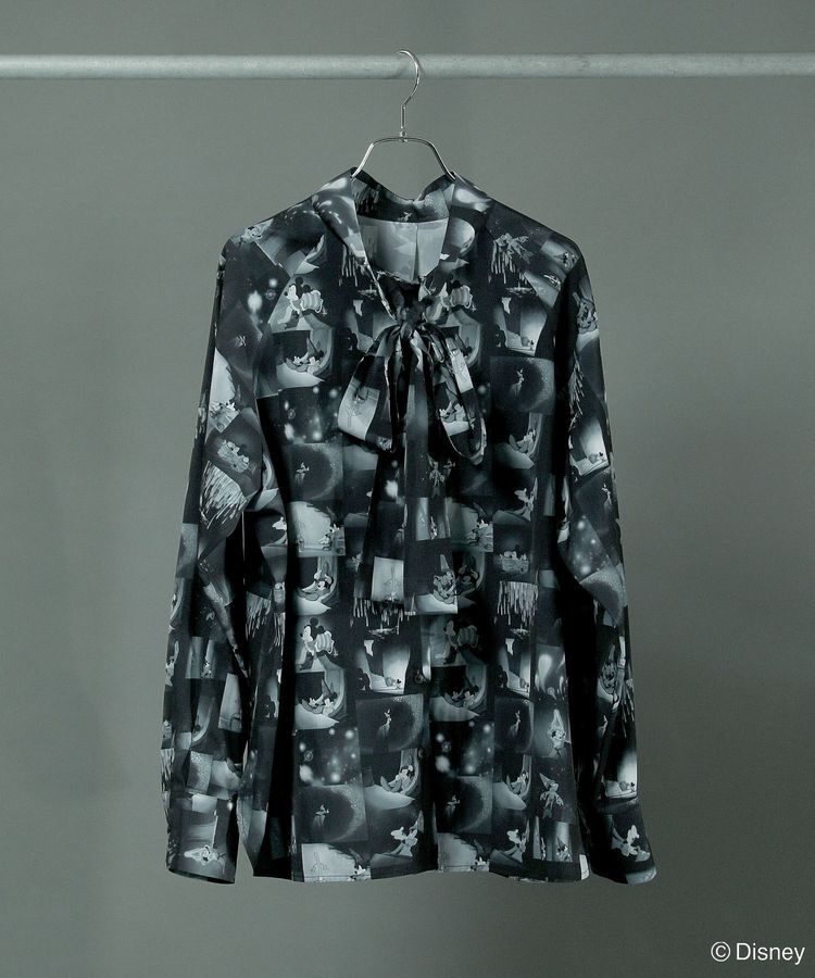 Green Parks「FANTASIA/総柄ボウタイブラウス」|シャツ・ブラウス|