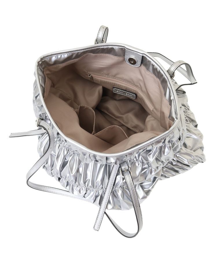 YECCA VECCA「シャーリングトートバッグ」|トートバッグ|