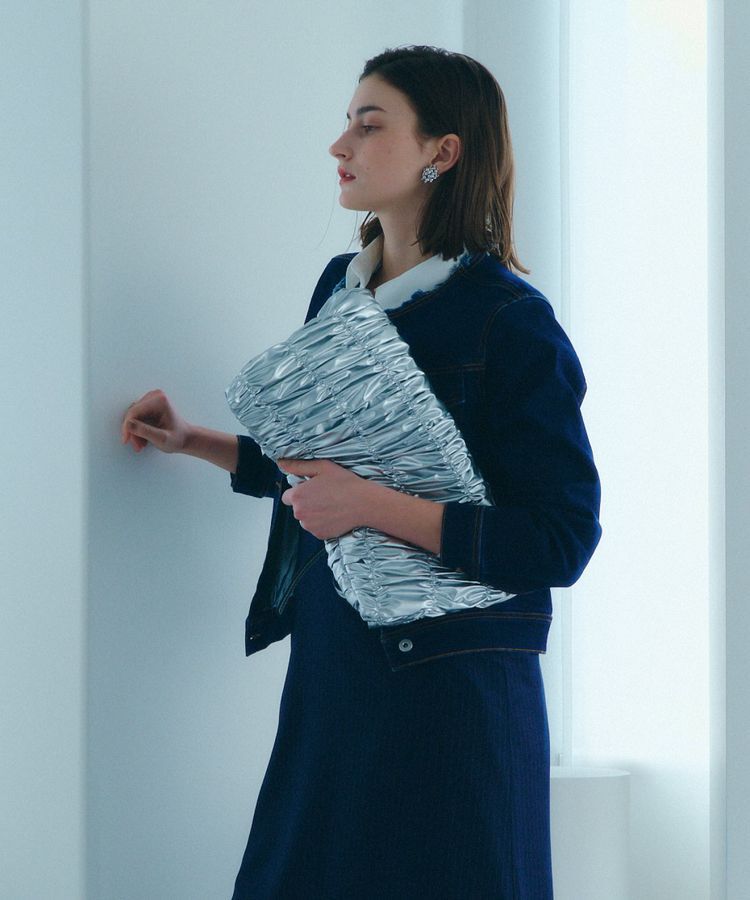 YECCA VECCA「シャーリングトートバッグ」|トートバッグ|