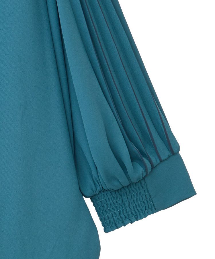 YECCA VECCA「ラインプリーツスリーブシャツ」|シャツ・ブラウス|