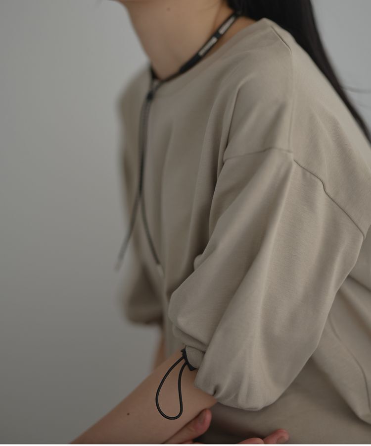 GARAGE OF GOOD CLOTHING「袖口ドロストプルオーバー」|Tシャツ・カットソー|