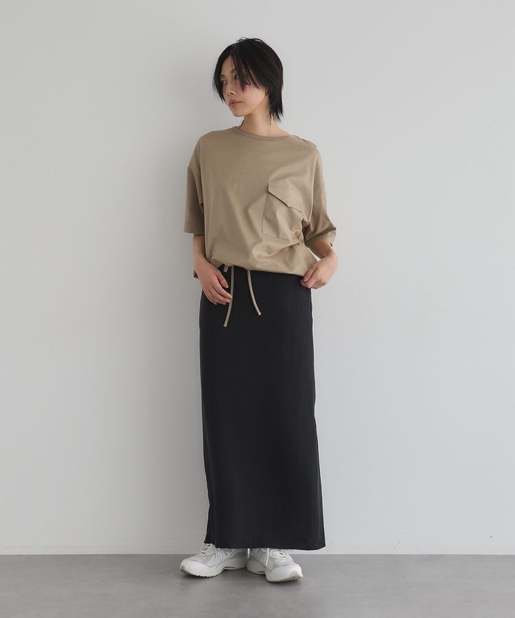 GARAGE OF GOOD CLOTHING「【日本製】6分袖裾ドロストプルオーバー」|Tシャツ・カットソー|