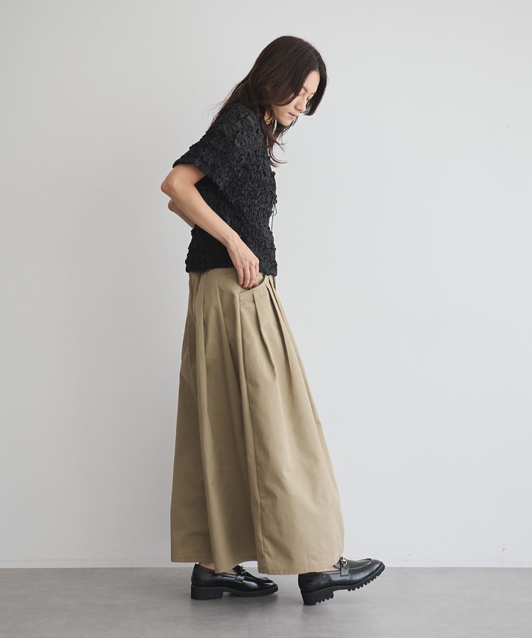 GARAGE OF GOOD CLOTHING「ドットクロップド丈シャーリングプルオーバー」|シャツ・ブラウス|