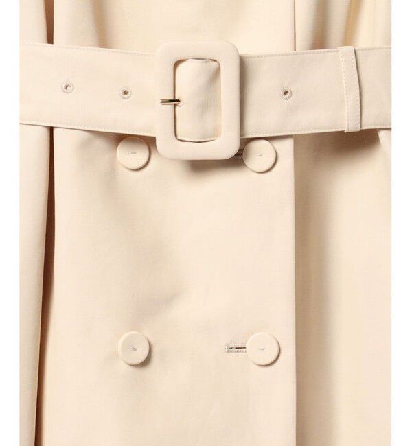 LOULOU WILLOUGHBY「【LOULOU WILLOUGHBY】グログランドレスコート」|ダッフルコート|