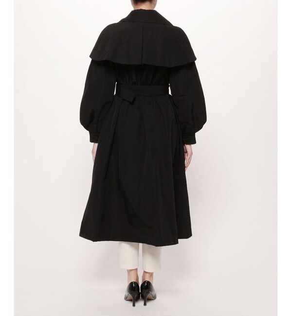 LOULOU WILLOUGHBY「【LOULOU WILLOUGHBY】グログランドレスコート」|ダッフルコート|